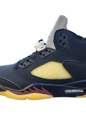 Jordan 5 Black and Yellow