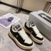 Golden Goose Cream and Black Star Sneakers