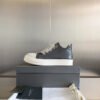 Rick Owens Gray Low-Top Sneakers