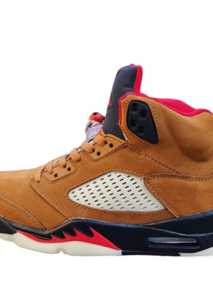 Jordan 5 RED and TAN