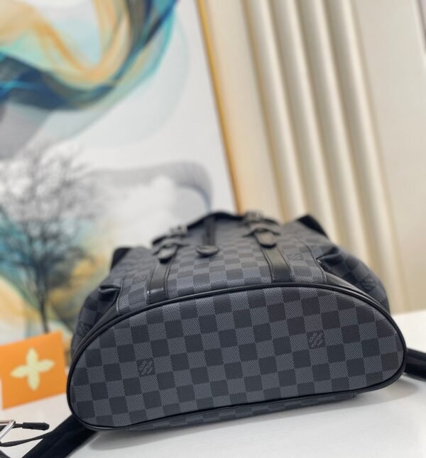504369fc LV Christopher PM Damier Graphite For Men, Bags, Backpack 17.3in/44cm LV N41379