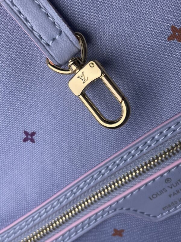 LV Neverfull MM Tote Bag Monogram Canvas Sunrise Pastel For Women,  Shoulder Bags 12.2in/31cm LV M46077