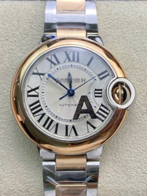 BALLON BLEU DE  W2BB0023 33MM V6 FACTORY SILVER STRAP