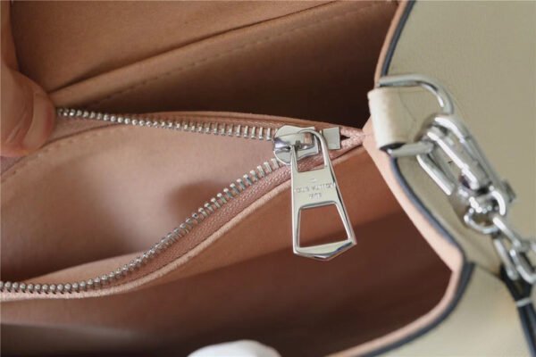 51533b67 LV Marelle Tote MM Epi White For Women, Women¡¯s Handbags, Shoulder And Crossbody Bags 11.8in/30cm LV