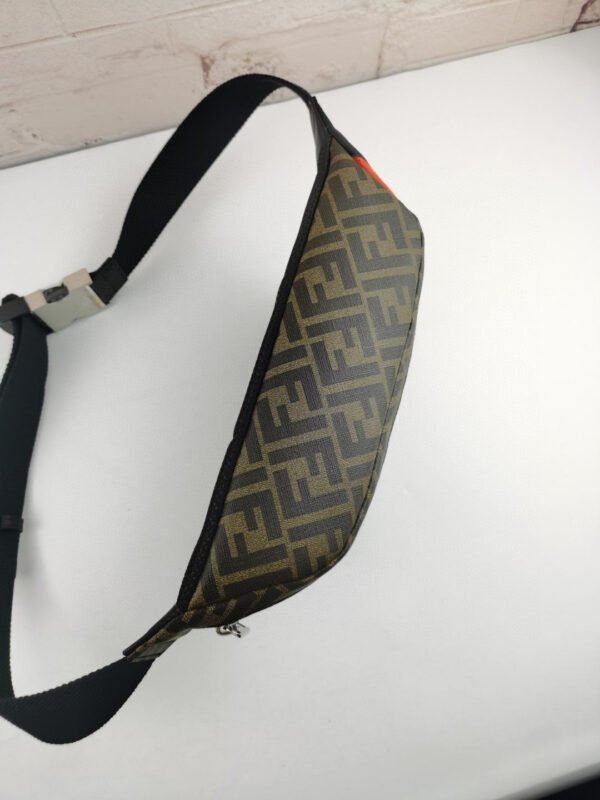 FI Belt Bag Khaki/Orange For Men, Men’s Bags 18.1in/46cm FF 7VA434