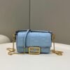 FI Baguette Blue For Women, Handbags, Shoulder And Crossbody Bags 7.5in/19cm FF 8BS017