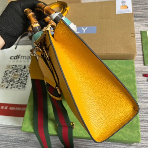 gg Diana Small Tote Bag Yellow For Women, Women’s Bags 11in/27cm gg ?