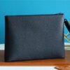 LV Pochette Ipad Black Aerogram For Men, Wallet 30cm LV M81029