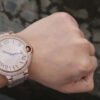 BALLON BLEU DE  W69006Z2 42MM TW FACTORY ROSE GOLD DIAMONDS DIAL