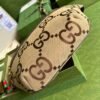 gg Jumbo gg Belt Bag Camel And Ebony Jumbo gg Canvas For Women? 15.3in/39cm gg 696031 UKMDG 2570