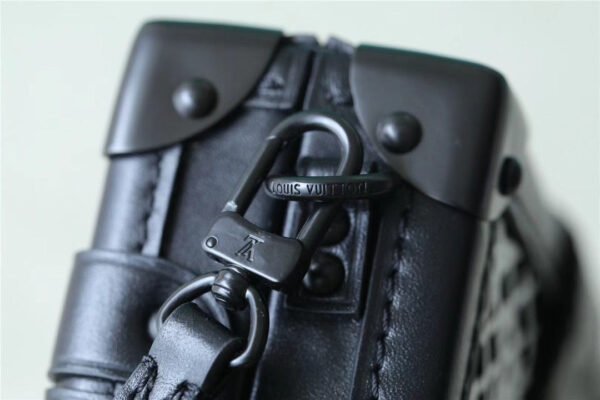 LV Petite Malle Monogram Pattern Black For Women,  Shoulder And Crossbody Bags 7.9in/20cm LV?