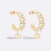 18K Petit CD Treasure Earrings