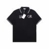 Dior Polo Shirt with Floral Logo Design