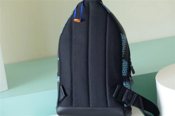 LV Racer Damier Spray Blue For Men, Backpacks 16in/41cm LV?