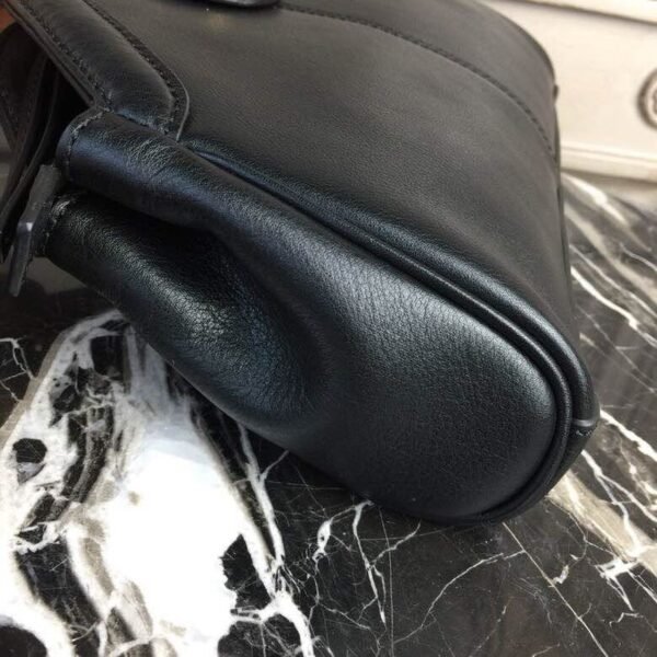 gg RE(BELLE) Medium Top Handle Bag Black For Women 10.7in/27cm gg