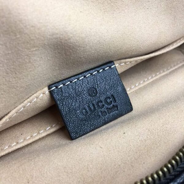 gg RE(BELLE) Medium Top Handle Bag Black For Women 10.7in/27cm gg