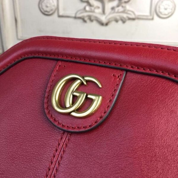 gg RE(BELLE) Medium Top Handle Bag Red For Women 10.7in/27cm gg