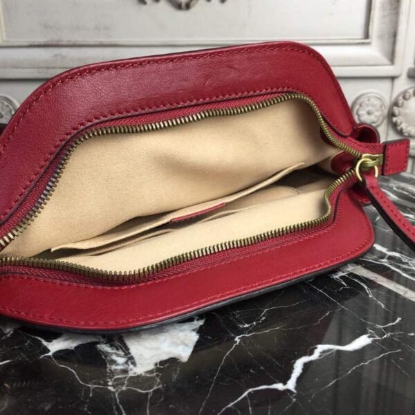 gg RE(BELLE) Medium Top Handle Bag Red For Women 10.7in/27cm gg