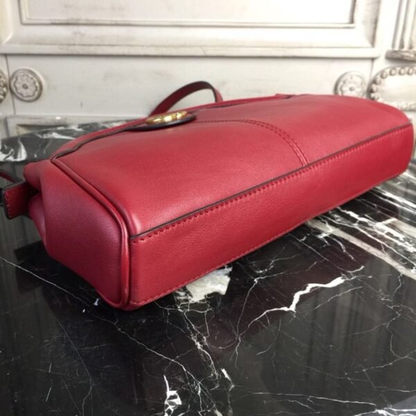 gg RE(BELLE) Medium Top Handle Bag Red For Women 10.7in/27cm gg