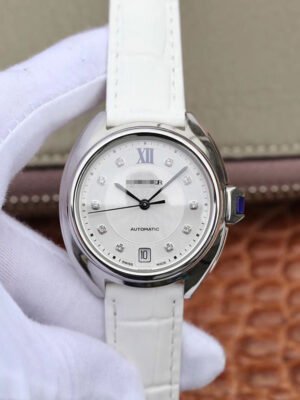 CLE DE  LADIES 35MM WJCL0032 SILVER-GRAY DIAL