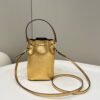 FI Mon Tresor Gold For Women, Handbags, Shoulder And Crossbody Bags 7in/18cm FF 8BS010AK61F1GNN