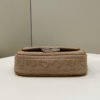 FI Baguette Chain Midi Beige FF Fabric Bag For Woman 14.5cm/6in 8BR793AHW5F1F2J