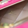 LV Valisette Tresor Monogram Empreinte Pink For Women, Women¡¯s Bags, Shoulder And Crossbody Bags 9.4in/24cm LV