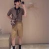 Burberry Checkered Polo Shirt