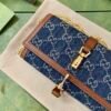 gg Jackie 1961 Chain Long Wallets For Women, Women’s Wallets 19cm/7.5in gg