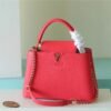 58d5d16a LV Capucines MM Taurillon Red For Women, Women¡¯s Bags, Shoulder And Crossbody Bags 12.4in/31.5cm LV?