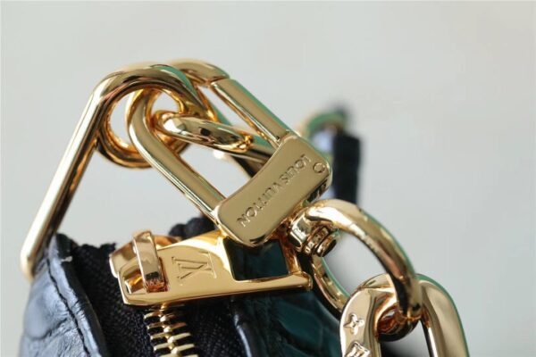 LV Coussin PM High Shiny Alligator Black For Women,  Shoulder And Crossbody Bags 10.2n/26cm LV?