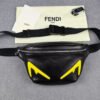 FI Little Monster Belt Bag Black/Yellow For Men, Men’s Bags 7.9in/20cm FF