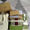 gg Ophidia Belt Bag Beige And Ebony gg Supreme Canvas, A Material With Low Environmental Impact For Men? 8.7in/22cm gg 674081 96IWT 9794