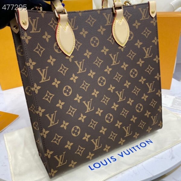 LV Sac Plat PM Monogram Canvas For Women, Women¡¯s Handbags, Shoulder And Crossbody Bags 11.8in/30cm LV M45848