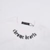 CHROME HEARTS LOGO COLLAR T-SHIRT WHITE