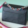 ouis Vuitton Twist MM Epi Black For Women,  Shoulder And Crossbody Bags 9.1in/23cm LV?
