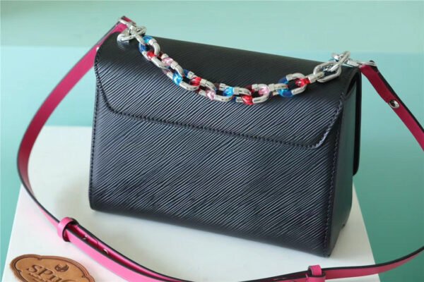 ouis Vuitton Twist MM Epi Black For Women,  Shoulder And Crossbody Bags 9.1in/23cm LV?