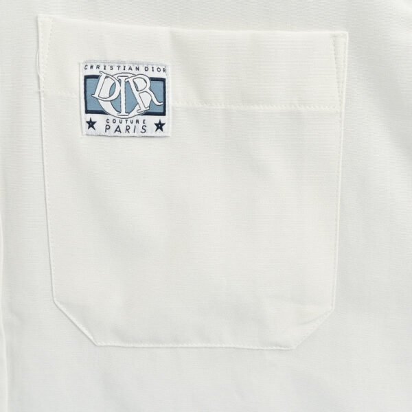 5_0e9f4073-3679-4d07-91f3-91a7eb43fe0c Dior Short Sleeve Button-Up Shirt (White)