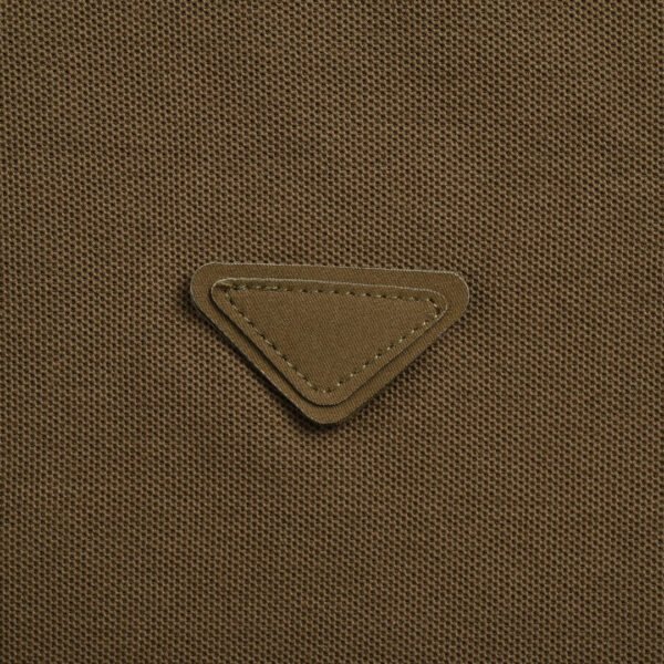 Prada Classic Olive Green Polo Shirt