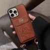 Loe Card Holder Leather iPhone Case