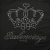 5_abf14580-355a-48d2-8dc0-2b142cc7d8b0 Balenciaga Plain Black T-Shirt