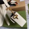 gg Horsebit 1955 Mini Bag White For Women, Women’s Bags 8in/21cm gg 658574 18YSG 9068
