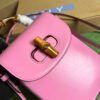 gg Bamboo Mini Handbag Pink For Women, Women’s Bags 6.2in/16cm gg 702106 UZY0T 5814