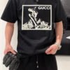 Gucci Snowboarder Graphic Black T-Shirt