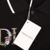Dior Polo Shirt with Floral Logo Design