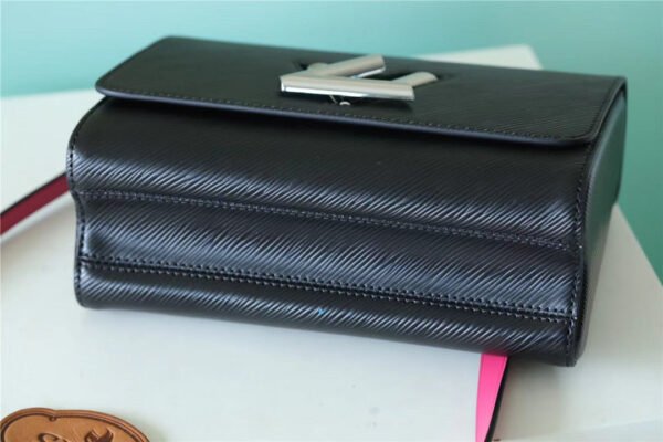ouis Vuitton Twist MM Epi Black For Women,  Shoulder And Crossbody Bags 9.1in/23cm LV?
