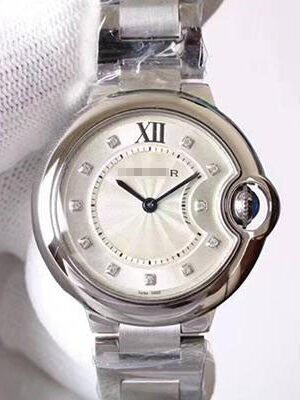 BALLON BLEU DE  WE9020 33MM V6 FACTORY WHITE DIAL