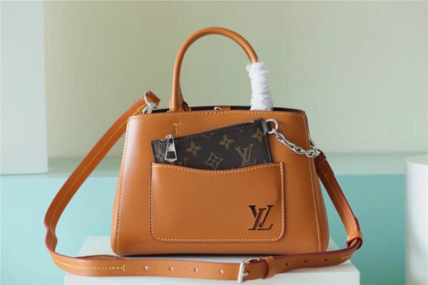 LV Marelle Epi Caramel Brown For Women, Women¡¯s Handbags, Shoulder And Crossbody Bags 9.8in/25cm LV?