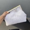 FI First Medium White Fox Fur Bag For Woman 32.5cm/13in