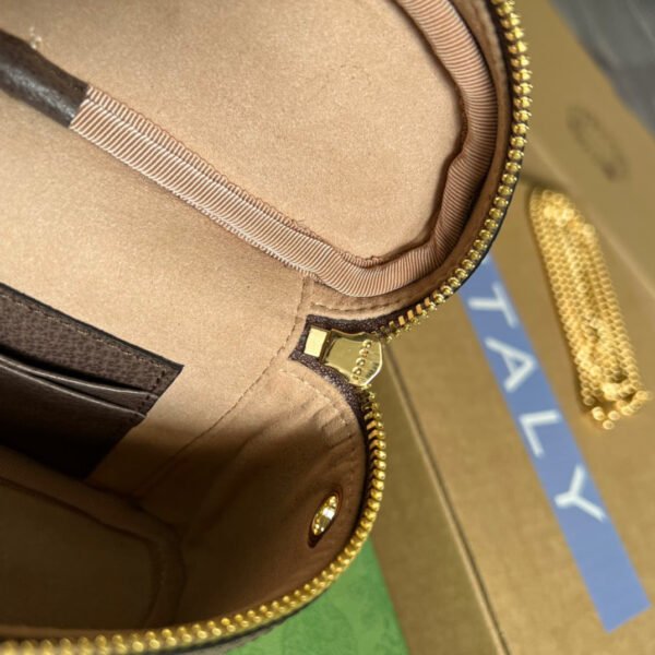gg Ophidia Belt Bag With Web Beige/Ebony Soft gg Supreme Canvas? For Men 7.1in/18cm gg 699765 96IWG 8745